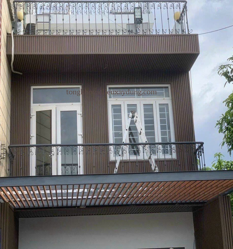 Lam Sóng Ngoài Trời Màu Coffee