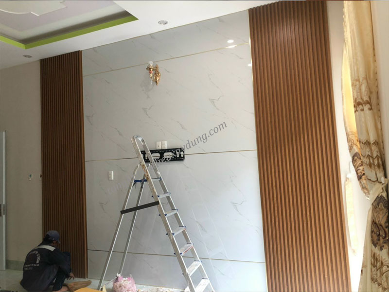 Giá Thi Công Tấm Nhựa Giả Đá