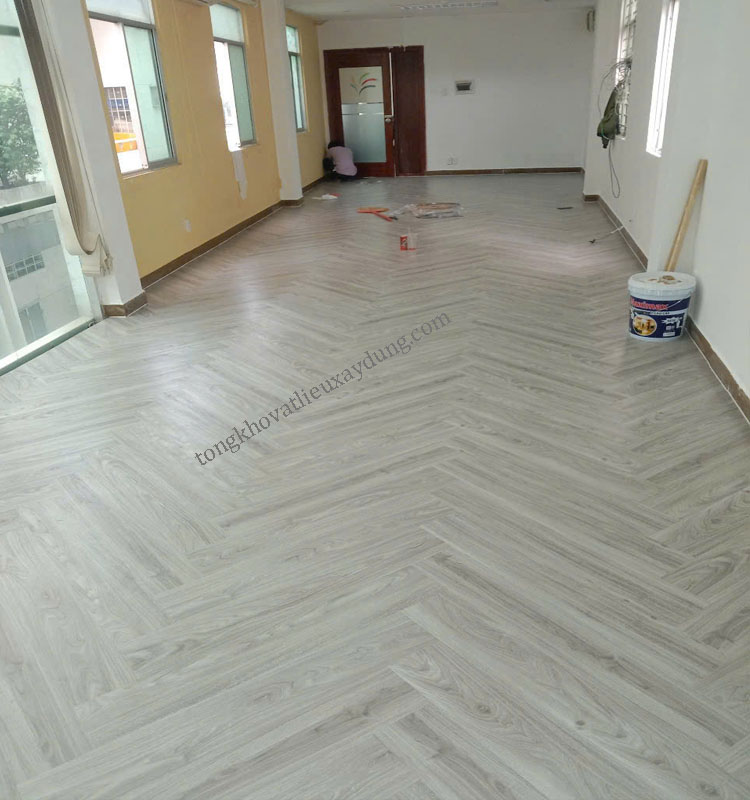 Sàn nhựa dán keo