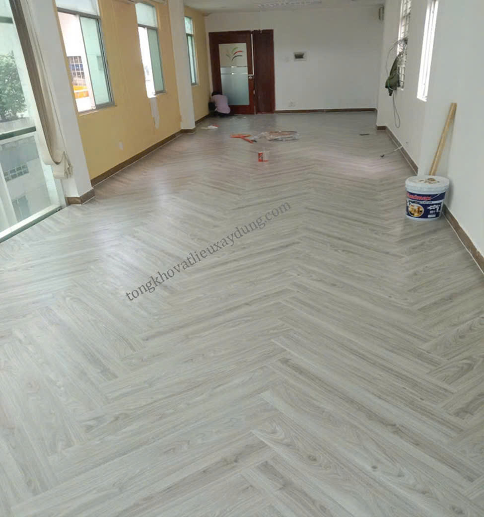 Sàn nhựa dán keo