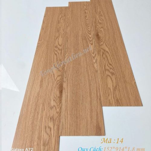 sàn nhựa dán keo M14