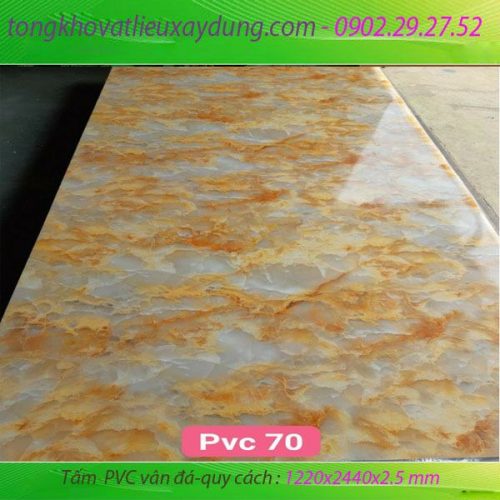 TẤM NHỰA GIẢ ĐÁ PVC70 - 2.5mm