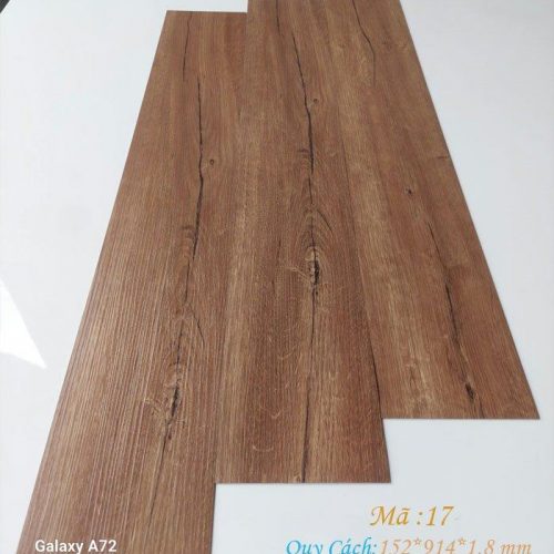 sàn nhựa dán keo M17
