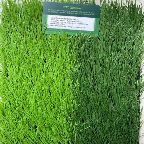 Thảm cỏ nhân tạo sân bóng CCGRASS - PRIME ECO-5004B088-BL