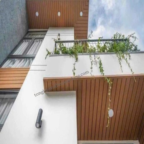 Lam Sóng Ngoài Trời Màu Wood