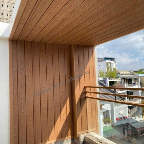 Tấm nhựa ngoài trời màu Wood 2D
