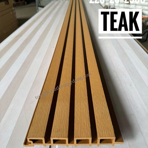 Lam Sóng Ngoài Trời Màu Teak
