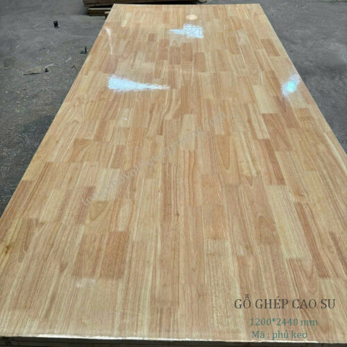 Gỗ ghép cao su