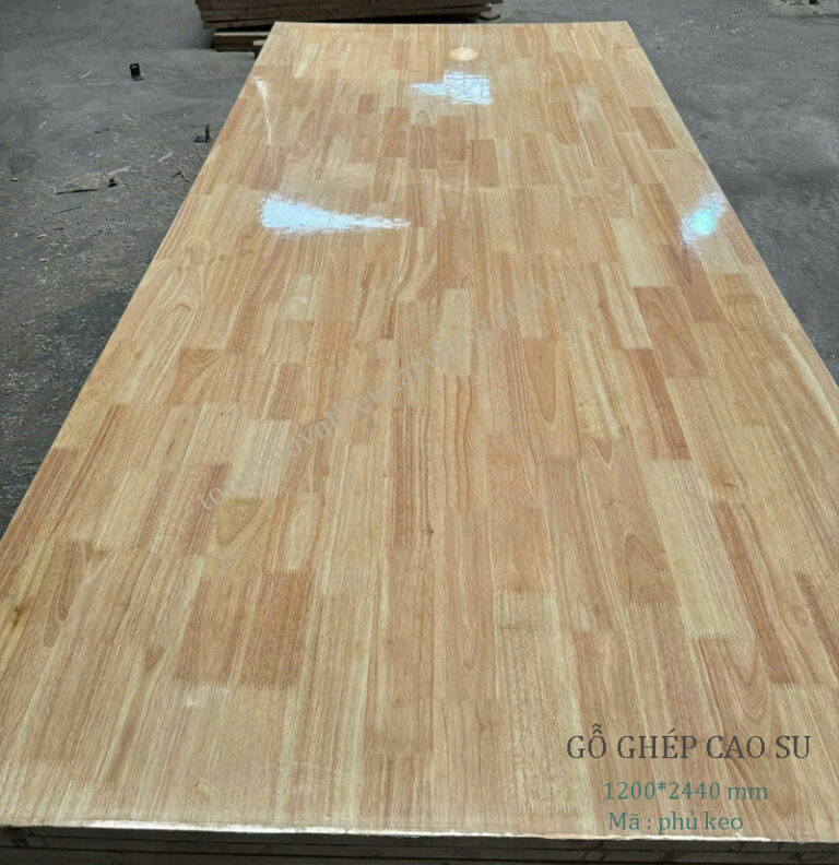 Gỗ ghép cao su
