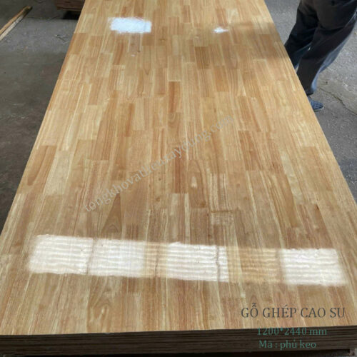 gỗ ghép cao su