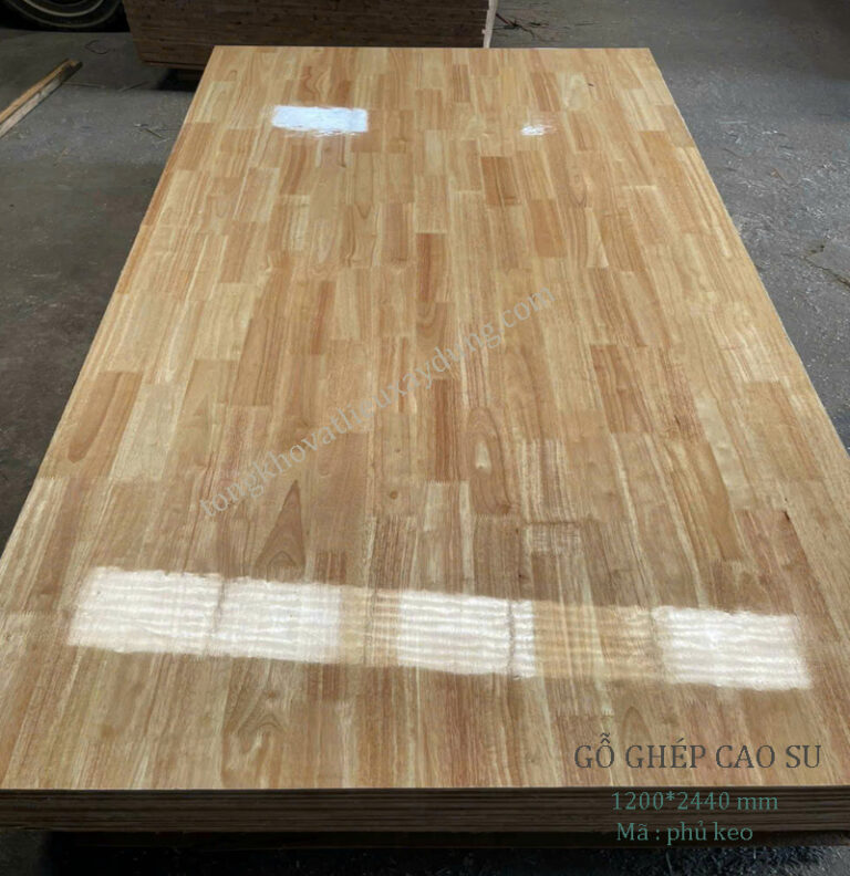 Gỗ Ghép Cao Su 15MM