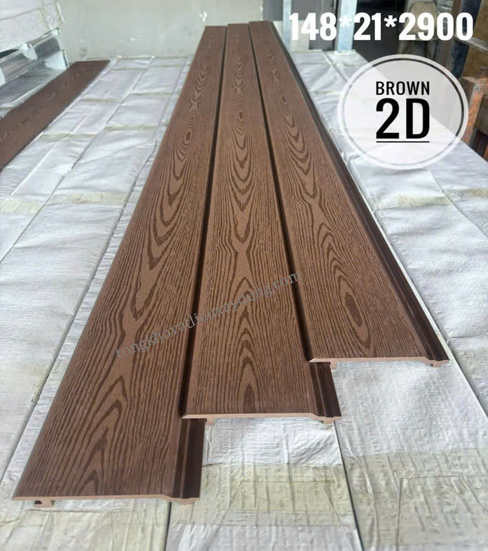 Tấm Nhựa Ngoài Trời Màu Brown