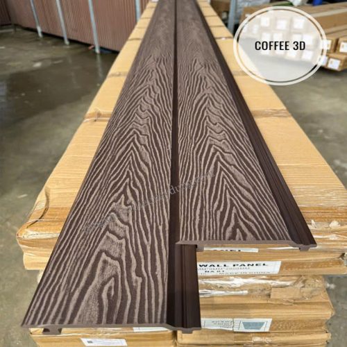 Tấm Nhựa Ngoài Trời Màu Coffee 3d