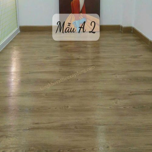 Tấm Nhựa Lót Sàn Mẫu A2 Nâu Thông Lợt