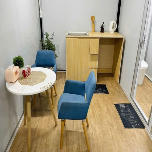 Tấm Nhựa Lót Sàn Mẫu A2 Nâu Thông Lợt